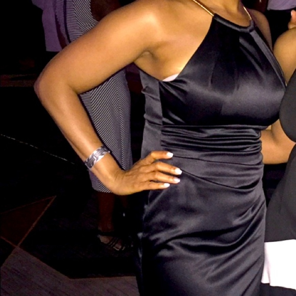 Eliza J Satin Dress